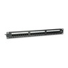 Equip Patchpanel 24x Cat6 19 UTP 1HE Keystone Montage sw