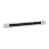 Equip Equip Patchpanel 50x RJ45 Cat3 19" UTP 1HE ISDN hellgrau