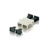 Adapteris AV Equip 156145 SC 12 vnt šviesolaidinis adapteris. Kremas