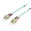 Equip Įrengti Fotooptinis Patchcord SC - SC Multimode Duplex OM3, 5m (255325)