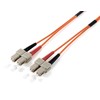 Equip Įrengti Pluošto Patchcord SC-> SC Duplex OS2m 3m (253333)