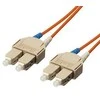 Equip Įrengti Fotooptinis Patchcord SC - SC Multimode Duplex OM1, 10m (253320)