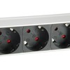 Equip Steckdosenleiste 19"(1HE)7fach mit Ü-Schutz + Schalt