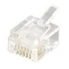Equip RJ12 kištukas 6P6C (6UIN), 100 vnt. (121131)