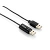 USB kabelis Equip USB-A - USB-A 1,8 m Juodas (133339)