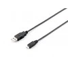 Equip 128523 USB kabelis 1,8 m 2.0 USB A Micro-USB B Juoda