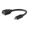 Equip Adapteris USB-C->USB-A3.0 OTG Adapt.St/Bu 0.15m juodas