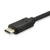 USB kabelis Equip USB-A - USB-C 1 m Juodas (12834107)