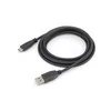 USB kabelis Equip USB-A - USB-C 3 m juoda (128886)