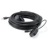 USB kabelis Equip USB-A - USB-A 15 m Juodas (133348)