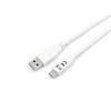 USB kabelis Equip USB-A - USB-C 1 m Balta (128364)