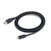 USB kabelis Equip USB-A - USB-C 2 m Juodas (128344)