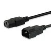 Equip Įranga Įrengti Kaltgeräteverl.-Kabelis maitinimo kabelis IEC C14 -> IEC C13 St/Bu 3m sw