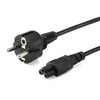 Equip IEC-Stromkabel Schuko -> C5 3m St/Bu juodas