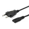 Equip Equip IEC-Stromkabel 2pin maitinimo kabelis -> C7 3m St/Bu juodas
