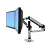 Laikiklis Ergotron - LX Dual Stacking Arm - poliruotas aliuminis