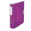 Violetinis Leitz Active Wow segtuvas su elastinga juostele