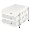 Esselte Leitz Briefablage - 3 Fächer - für C4 - baltas (Packung mit 3)