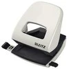 Leitz NeXXt skylamušis 5008, 2 skylės, 30 lapų, 30 lapų, juoda, pilka, metalas, plastikas, 8 cm, 5,5 mm, A4