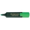 Teksto žymeklis Faber-Castell, žalios spalvos, kirstu galiuku, 1,2 - 5mm