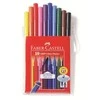 Flomasteriai Faber-Castell Grip Colour, (10) 1302-100 (Ekspozicinė prekė)