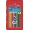Faber-Castell - Colour pencils erasable Grip set (10 pcs) (116613)