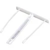 Fellowes archyviniai klipai 100 vnt balta