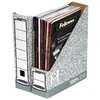 Stovas dokumentams Fellowes kartoninis, sulankstomas, 78mm, pilkas