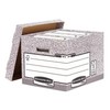 Fellowes Bankers Box System su FSC archyvinė dėžutė su nuimamu dangteliu FastFold, op. 1 vnt. (00810-FFEU)