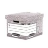 Fellowes Bankers Box System su FSC archyvinė dėžutė su nuimamu dangteliu FastFold, op. 1 vnt. (00810-FFEU)