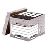 Fellowes Bankers Box System su FSC archyvinė dėžutė su nuimamu dangteliu FastFold, op. 1 vnt. (00810-FFEU)
