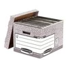 Fellowes Bankers Box System su FSC archyvinė dėžutė su nuimamu dangteliu FastFold, op. 1 vnt. (00810-FFEU)