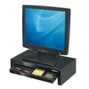 Laikiklis Fellowes | Designer Suites Monitorius Riser | Height adjustment | Juodas