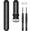 Išmaniojo laikrodžio Garmin Forerunner 735XT silikoninis dirželis, Juodos spalvos