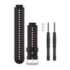 Išmaniojo laikrodžio Garmin Forerunner 230/235/630/735XT  silikoninis dirželis, Juodos spalvos