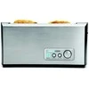 Skrudintuvas Gastroback Toaster PRO 4S 42398 Stainless Steel/ juodas, Nerūdijantis plienas, 1500 W, Lizdų skaičius 4, Galios lygių skaičius 9, Į komplektaciją įeina bandelių šildytuvas