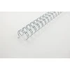 Staples GBC Wire spygliai 34 apsisukimai, 8mm, balta 100 vnt