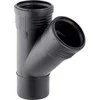 Geberit TRÓJ.SILENT-PP HT 50X50/45 SANI.JUODA