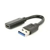 GEMBIRD A-USB3-AMCF-01 Gembird USB 3.1 AM į Type-C moterišką adapterio laidą, 10 cm, juodas