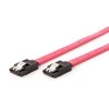 GEMBIRD CC-SATAM-DATA-XL Gembird Serial ATA III 100 cm Data Cable, metal clips, red