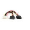 GEMBIRD CC-SATA-PSY-0.3M Gembird 2x Serial ATA 30 cm maitinimo kabelis