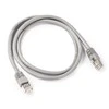 GEMBIRD PP6A-LSZHCU-1M Gembird patchcord RJ45, kat. 6A,SFTP, LSZH, 1m, pilka