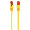 GEMBIRD PP6A-LSZHCU-Y-0,5M Gembird patchcord RJ45, kat. 6A,SFTP, LSZH, 0,5m, geltona