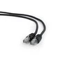 GEMBIRD PP6U-0,5M/BK Gembird UTP Cat6 Patch laidas, 0,5 m, juodas
