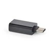 GEMBIRD CC-USB2-CMAF-A Gembird adapteris USB C tipo kištukas (M) į USB A tipo (F), juodas