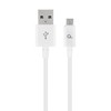 GEMBIRD CC-USB2P-AMmBM-1M-W Gembird Micro-USB įkrovimo ir duomenų kabelis, 1m, baltas