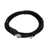 GEMBIRD CC-USB-AMP35-6 Gembird USB AM iki 3,5 mm maitinimo kištuko laidas, 1,8 m juodas