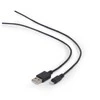 GEMBIRD CC-USB2-AMLM-1M USB duomenų sinchronizavimo ir įkrovimo 8 kontaktų kabelis 1m juodas