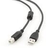 USB 2.0 A tipo/B tipo jungties laidas, 4,5 m, Gembird
