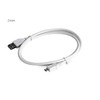GEMBIRD CCP-MUSB2-AMBM-W-1M Gembird micro USB 2.0 kabelis AM-MBM5P 1m, baltas